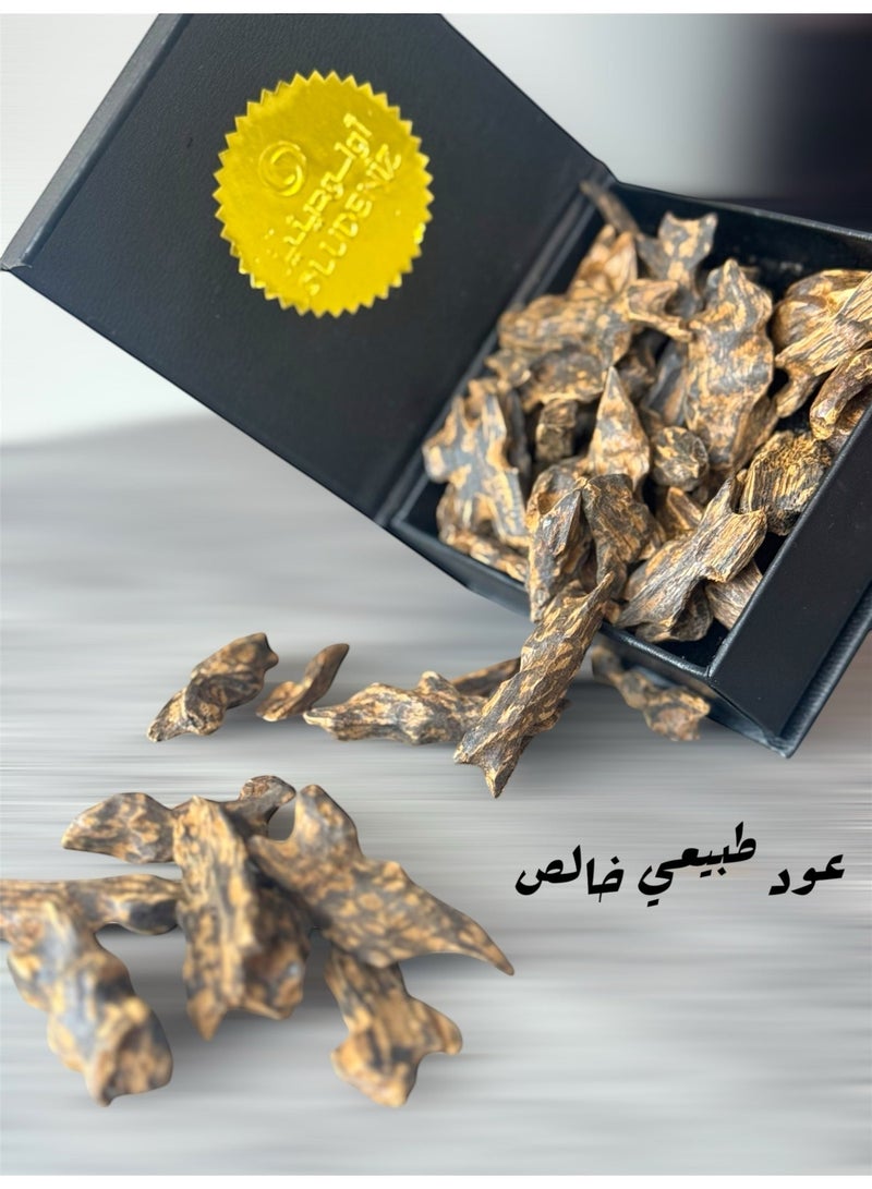 أولودينيز  3.43 تولة (55 غرام) من قطع العود الطبيعي الفاخر على شكل تلال النمل -مصنوع يدويًا برائحة آسرة تدوم طويلاً للمناسبات الروحانية والعلاج بالروائح والهدايا الفاخرة - Image 3